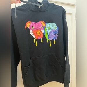 Colorful Dog Hoodie